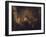 Les Pèlerins d'Emmaüs-Rembrandt van Rijn-Framed Giclee Print