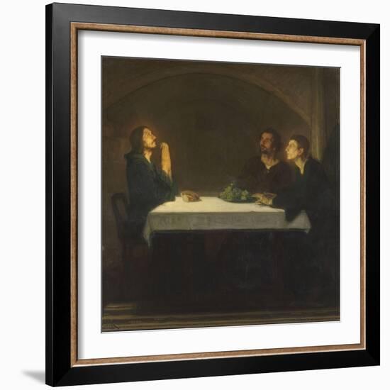 Les pèlerins d'Emmaüs-Henry Ossawa Tanner-Framed Giclee Print