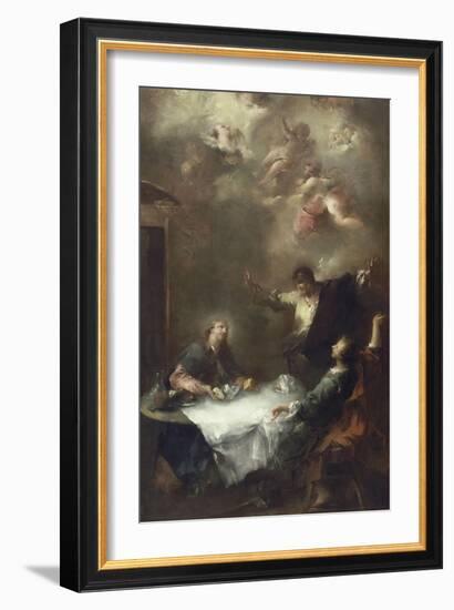 Les pèlerins d'Emmaüs-Francesco Guardi-Framed Giclee Print
