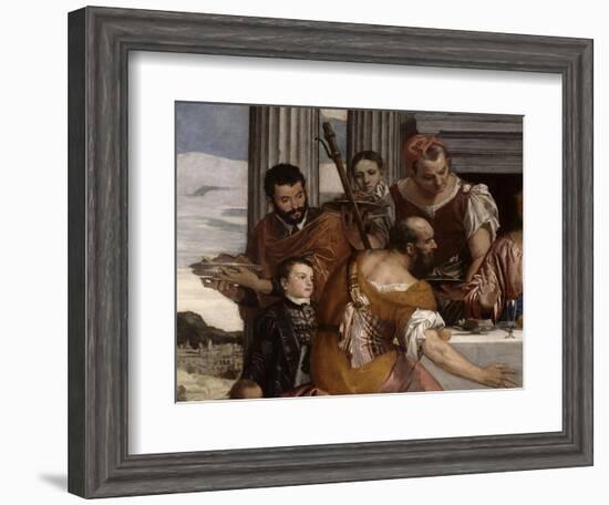 Les Pèlerins d'Emmaüs-Paolo Véronèse-Framed Giclee Print