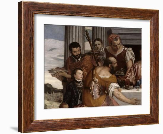 Les Pèlerins d'Emmaüs-Paolo Véronèse-Framed Giclee Print