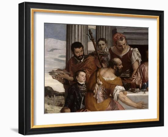 Les Pèlerins d'Emmaüs-Paolo Véronèse-Framed Giclee Print