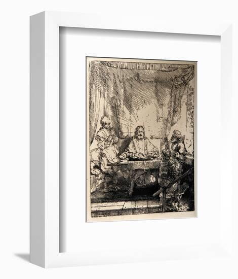 Les Pelerins d'Emmaus (B87)-Amand Durand-Framed Collectable Print