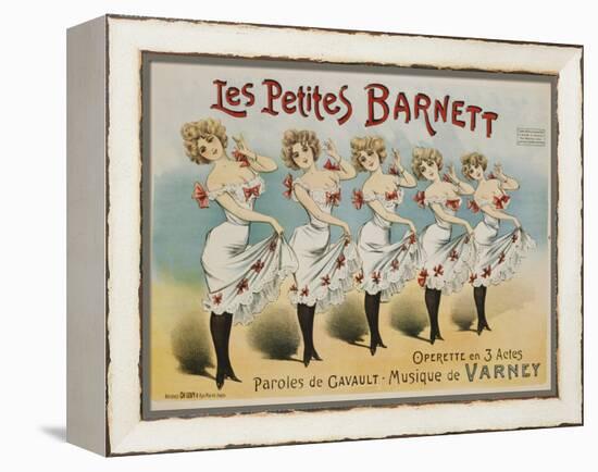 Les Petites Barnett Poster-null-Framed Premier Image Canvas