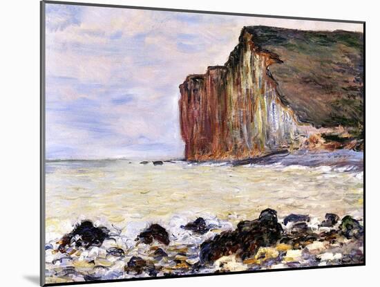 Les Petites Dalles, Pourville, 1881-Claude Monet-Mounted Giclee Print