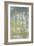 Les Peupliers, 1891-Claude Monet-Framed Giclee Print