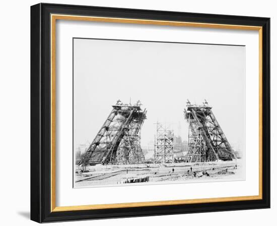 Les piliers de la Tour-Louis-Emile Durandelle-Framed Giclee Print