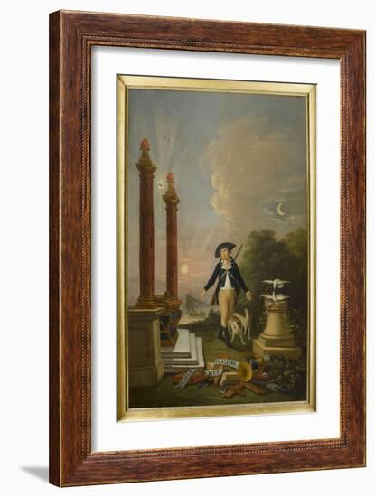 Les plaisirs du franc-maçon-null-Framed Giclee Print