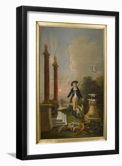 Les plaisirs du franc-maçon-null-Framed Giclee Print