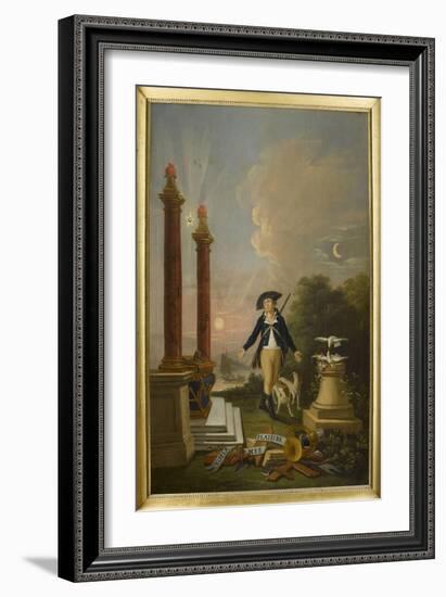 Les plaisirs du franc-maçon-null-Framed Giclee Print