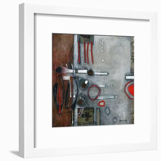 Les pleins, les vides-Sylvie Cloutier-Framed Art Print