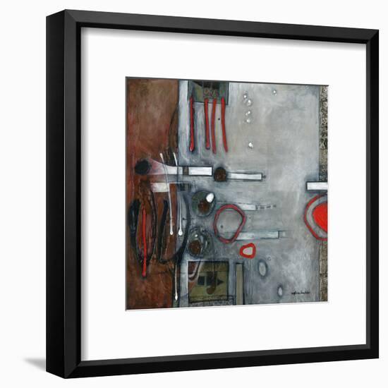 Les pleins, les vides-Sylvie Cloutier-Framed Art Print