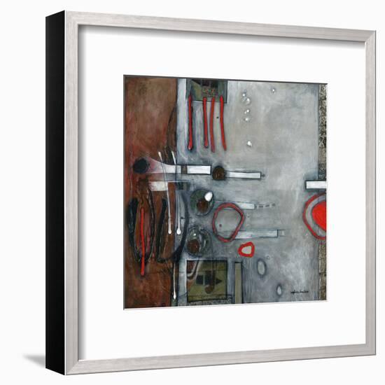 Les pleins, les vides-Sylvie Cloutier-Framed Art Print