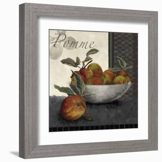 Les Pommes-Linda Wood-Framed Giclee Print