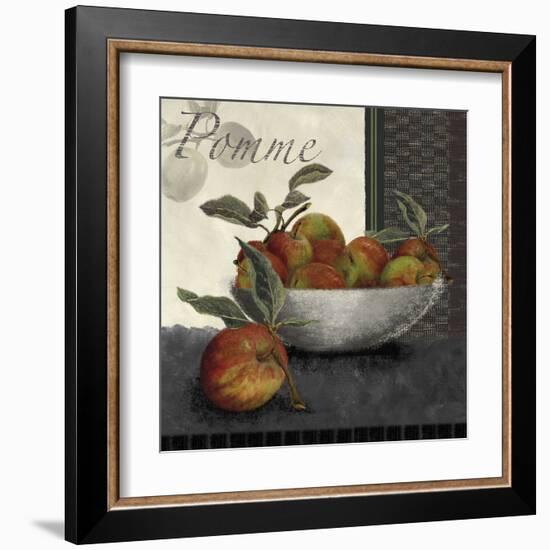 Les Pommes-Linda Wood-Framed Giclee Print