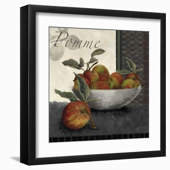 Les Pommes-Linda Wood-Framed Giclee Print