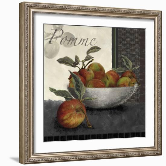 Les Pommes-Linda Wood-Framed Giclee Print