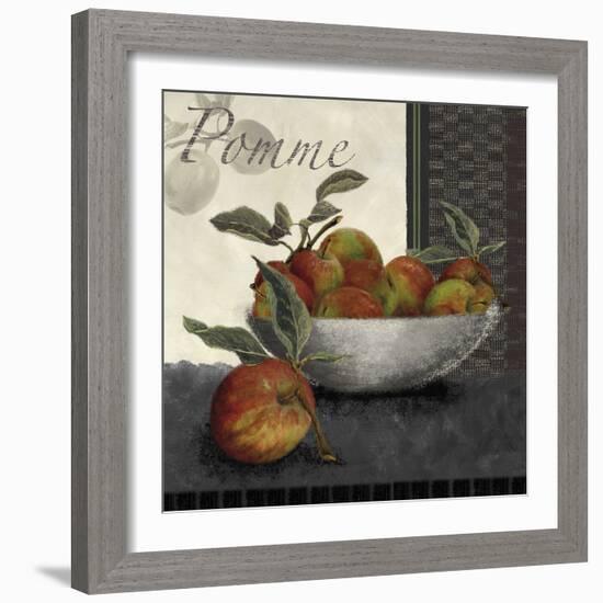 Les Pommes-Linda Wood-Framed Giclee Print