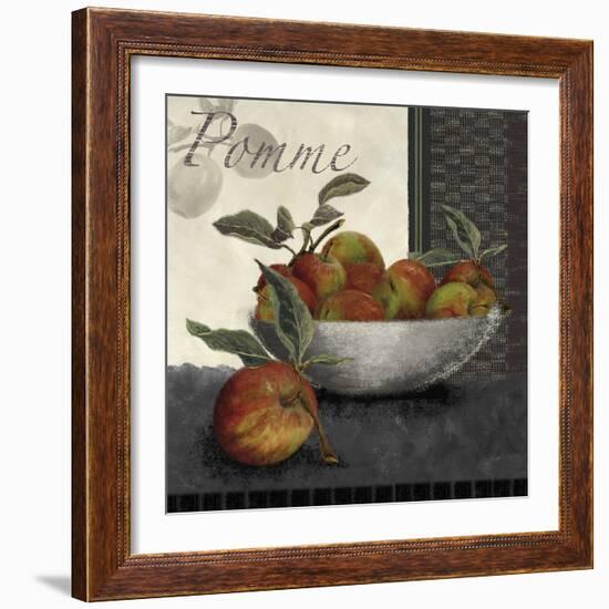 Les Pommes-Linda Wood-Framed Giclee Print