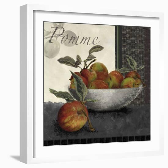 Les Pommes-Linda Wood-Framed Giclee Print