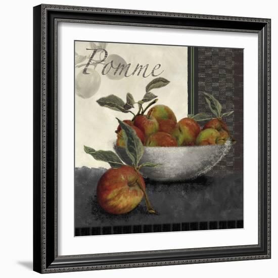 Les Pommes-Linda Wood-Framed Giclee Print