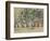 Les pots de fleurs-Paul Cézanne-Framed Giclee Print