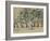 Les pots de fleurs-Paul Cézanne-Framed Giclee Print