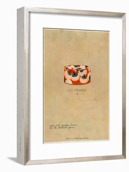 'Les Poudres de Coty', c1923, (1923)-Unknown-Framed Giclee Print