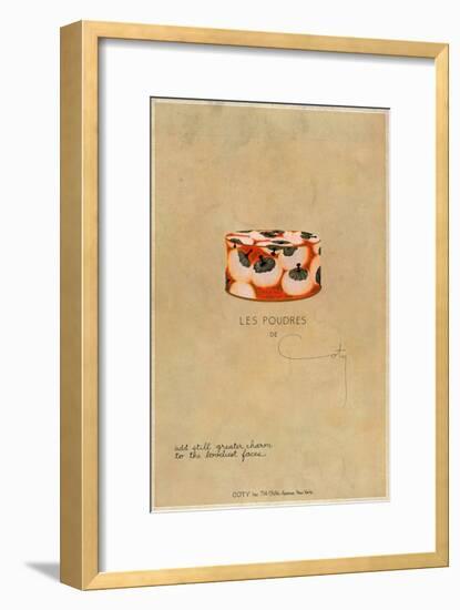'Les Poudres de Coty', c1923, (1923)-Unknown-Framed Giclee Print