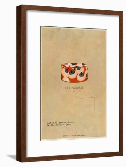 'Les Poudres de Coty', c1923, (1923)-Unknown-Framed Giclee Print