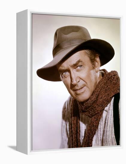 Les prairies a l honneur SHENANDOAH, 1965 by AndrewVMcLaglen with James Stewart, 1965 (photo)-null-Framed Stretched Canvas