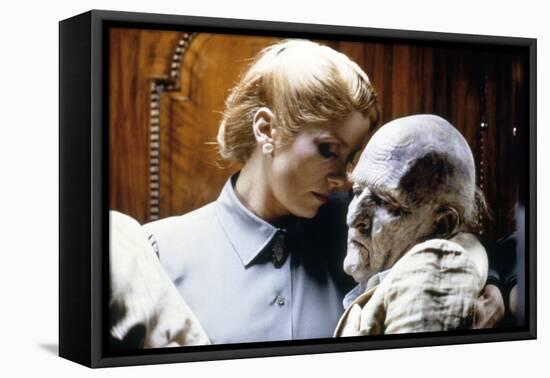 Les predateurs HUNGER by Tony Scott with Catherine Deneuve and David Bowie, 1983 (photo)-null-Framed Stretched Canvas