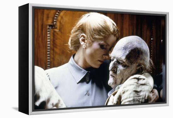 Les predateurs HUNGER by Tony Scott with Catherine Deneuve and David Bowie, 1983 (photo)-null-Framed Stretched Canvas