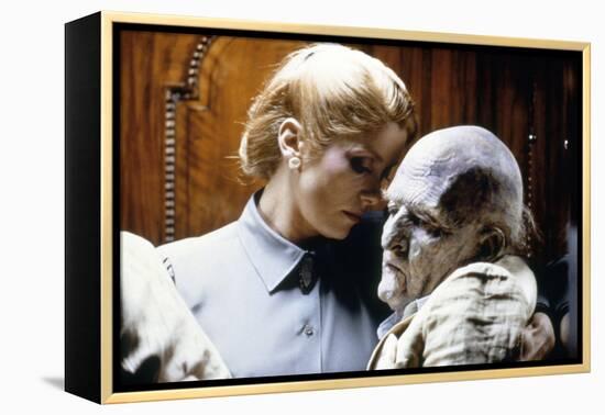 Les predateurs HUNGER by Tony Scott with Catherine Deneuve and David Bowie, 1983 (photo)-null-Framed Stretched Canvas