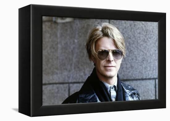 Les predateurs HUNGER, by Tony Scott with David Bowie, 1983 (photo)-null-Framed Stretched Canvas