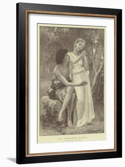 Les Premiers Bijoux-William-Adolphe Bouguereau-Framed Giclee Print