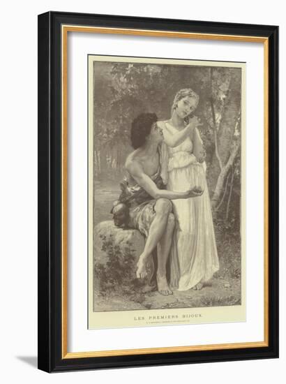 Les Premiers Bijoux-William-Adolphe Bouguereau-Framed Giclee Print