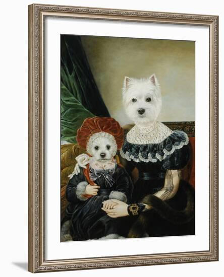 Les Princesses-Thierry Poncelet-Framed Giclee Print