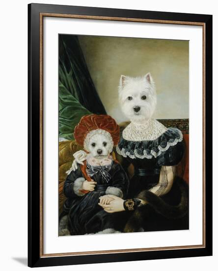 Les Princesses-Thierry Poncelet-Framed Giclee Print