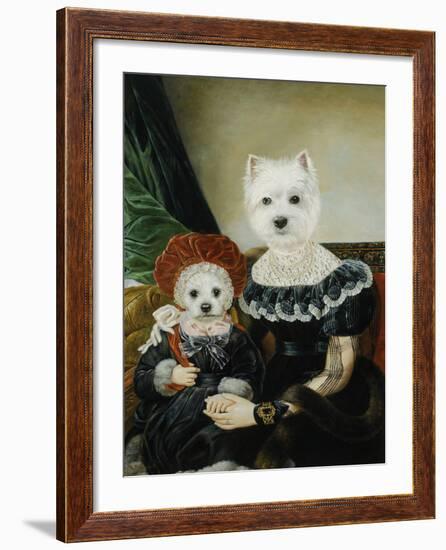 Les Princesses-Thierry Poncelet-Framed Giclee Print