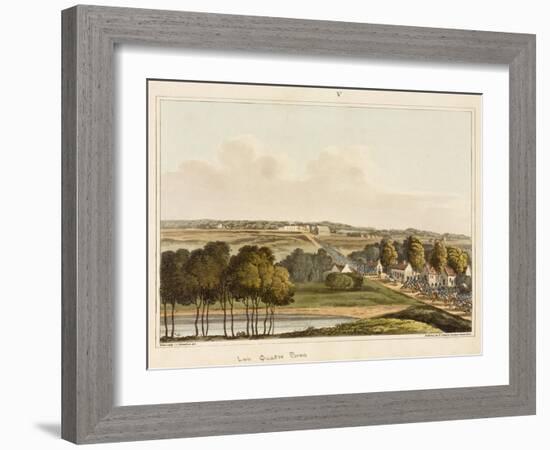 Les Quatre Bras-C. C. Hamilton-Framed Giclee Print