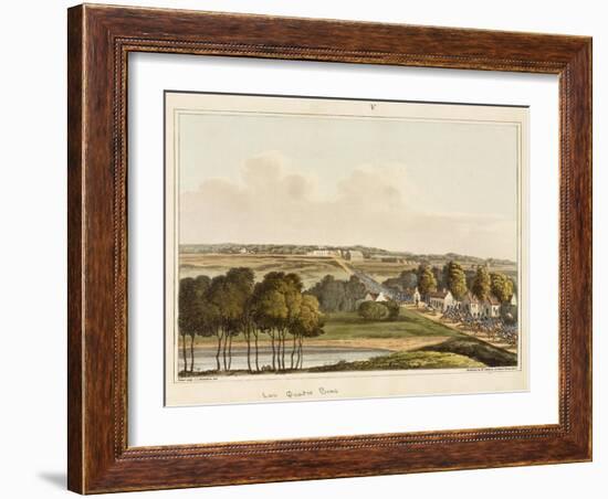 Les Quatre Bras-C. C. Hamilton-Framed Giclee Print