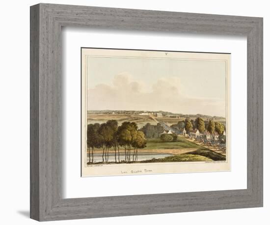 Les Quatre Bras-C. C. Hamilton-Framed Giclee Print