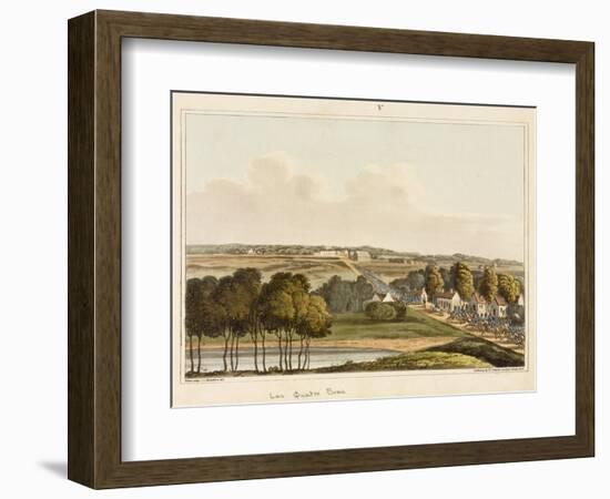 Les Quatre Bras-C. C. Hamilton-Framed Giclee Print