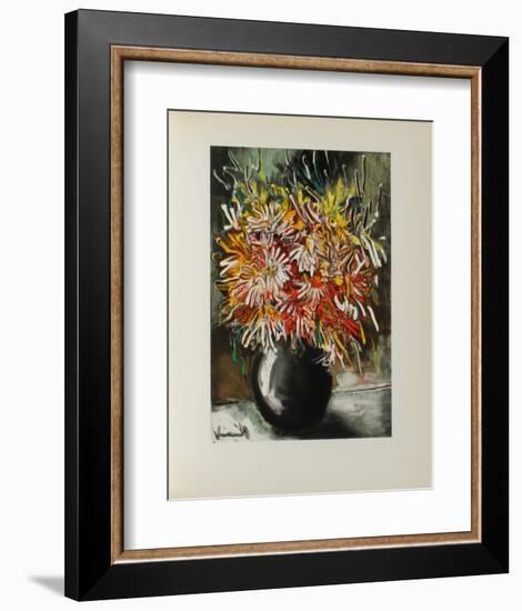 Les Reines-Marguerites, 1955-Maurice De Vlaminck-Framed Collectable Print