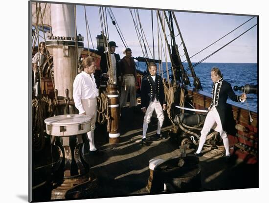 Les revoltes du Bounty MUTINY ON THE BOUNTY by LewisMilestone and CarolReed with Marlon Brando and -null-Mounted Photo