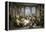 Les Romains de la Decadence-Thomas Couture-Framed Premier Image Canvas