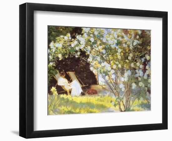 Les Roses-Peder Severin Kröyer-Framed Art Print