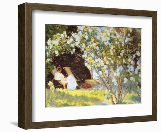 Les Roses-Peder Severin Kröyer-Framed Premium Giclee Print