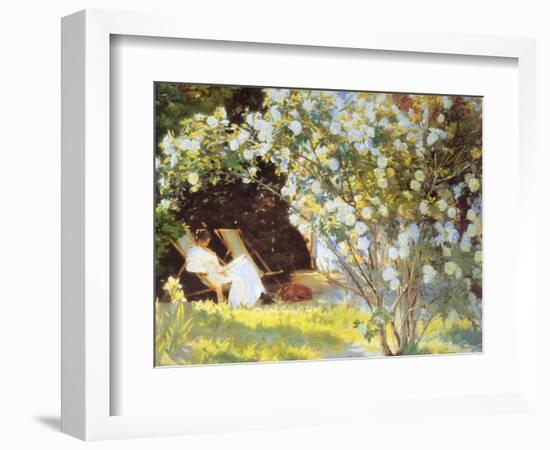 Les Roses-Peder Severin Kröyer-Framed Premium Giclee Print